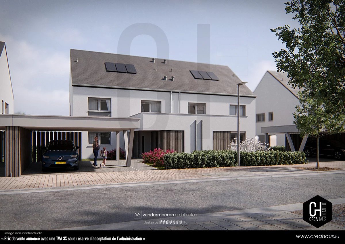 New housing estate in ERPELDANGE/SURE