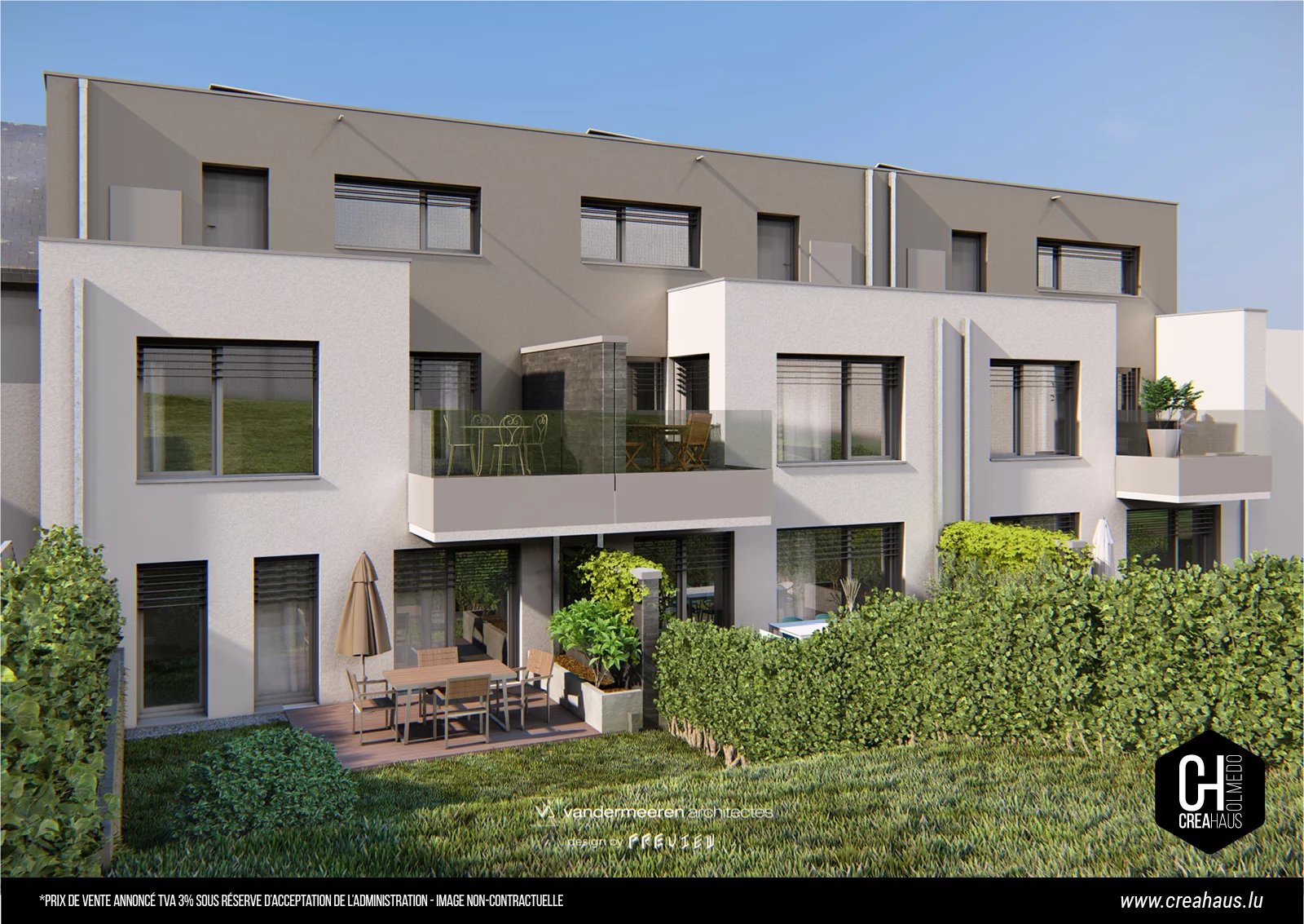 Two-family homes in Mamer: Comfort and Innovation