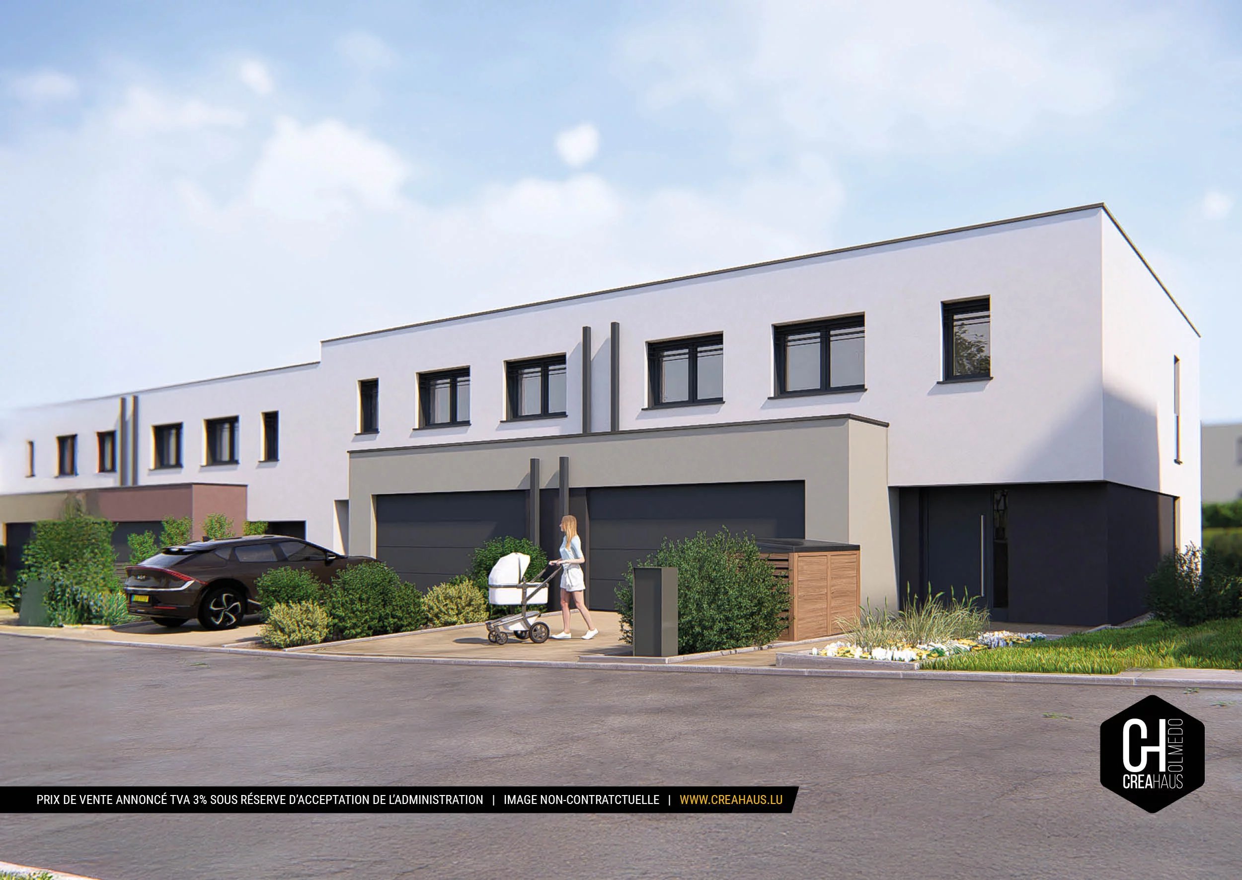 Neue Siedlung Kummerchéicht in Mondercange