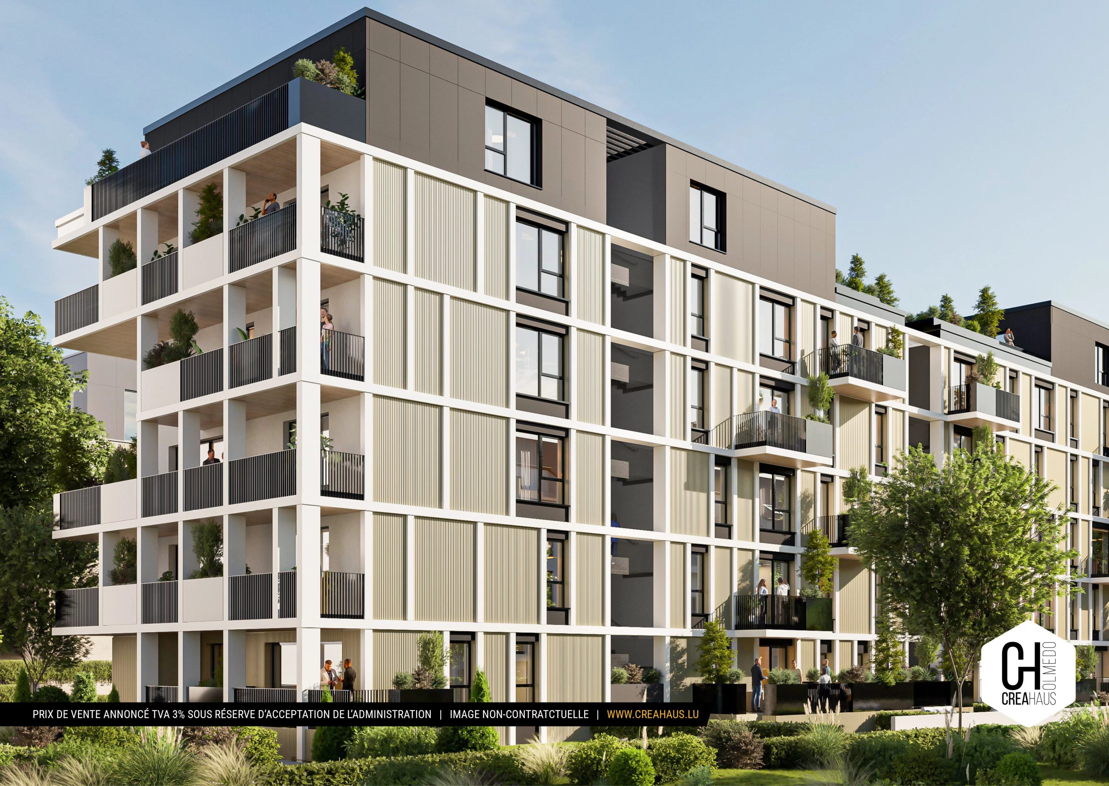 C-4.2 - 2-bedroom apartment in Bonnevoie