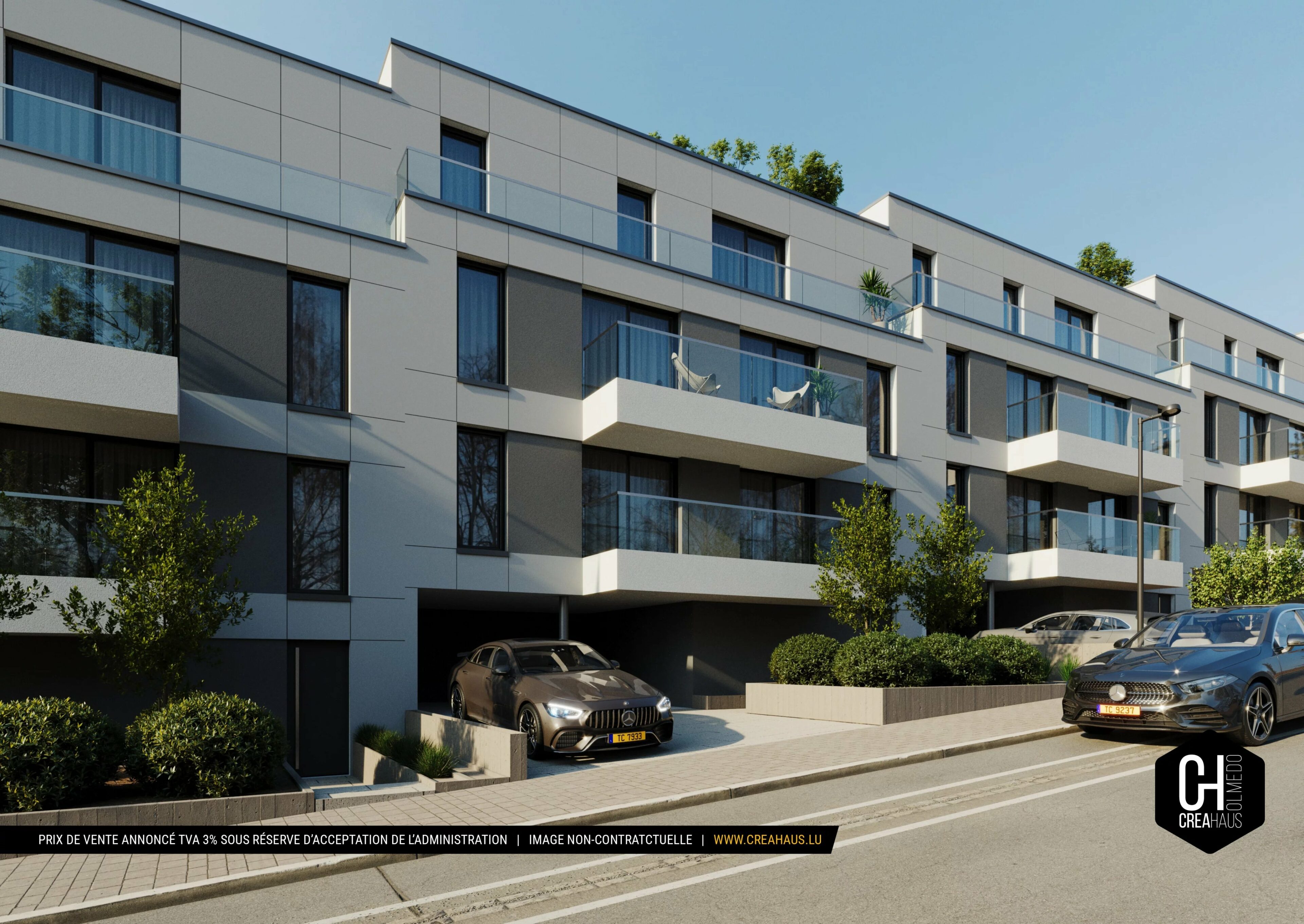 C3 - Appartement 1 chambre au Kirchberg