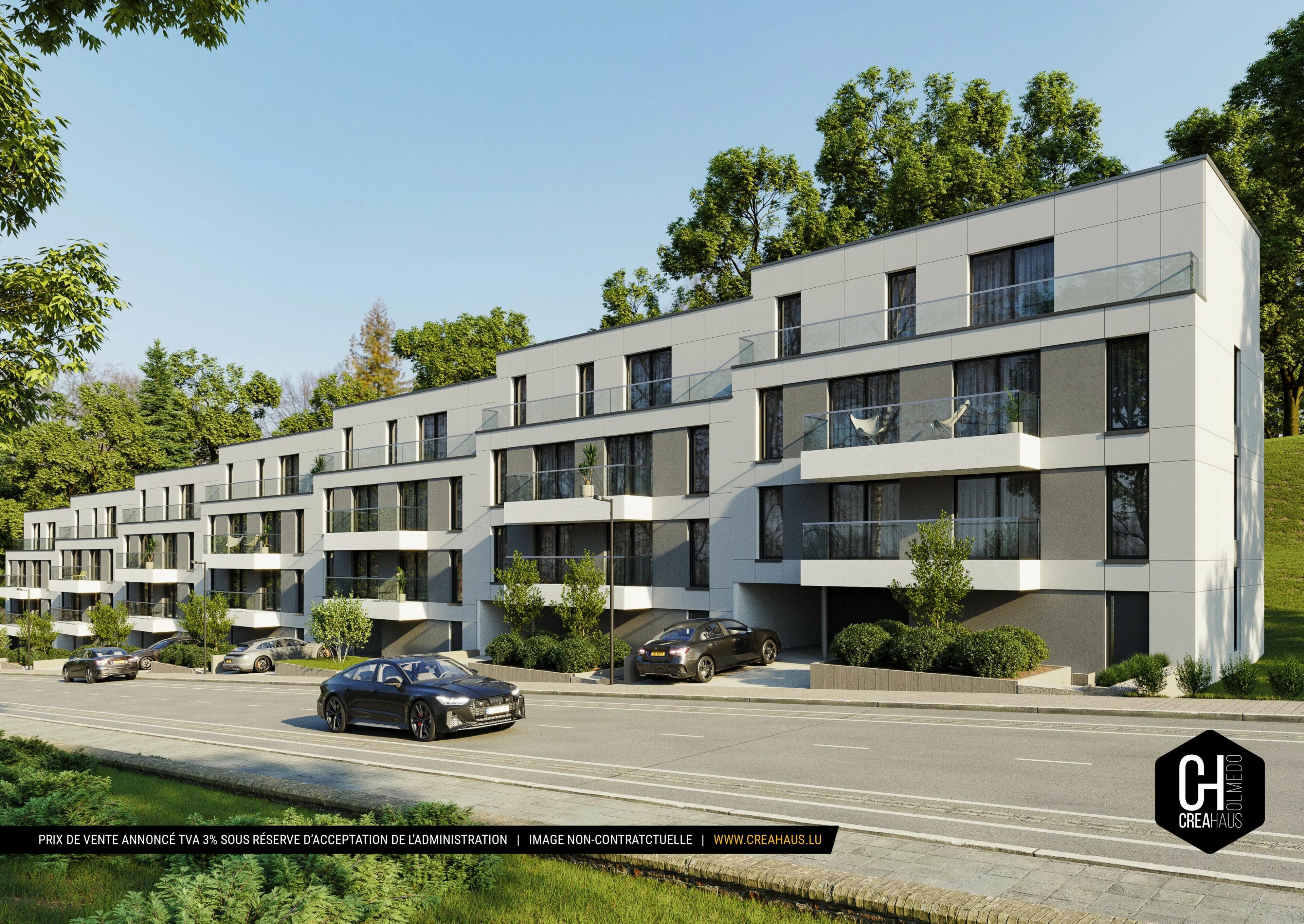 A2 - Appartement 2 chambres au Kirchberg