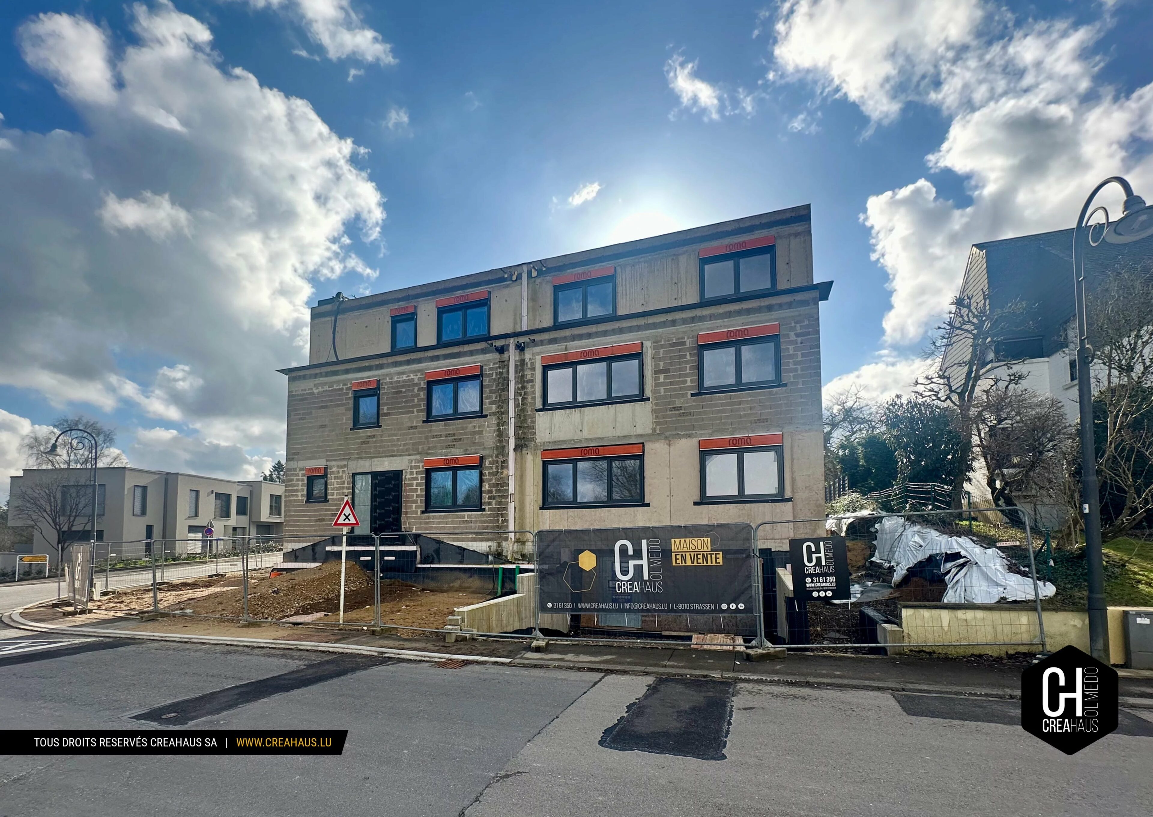 Maison Jumelée en construction à Kehlen