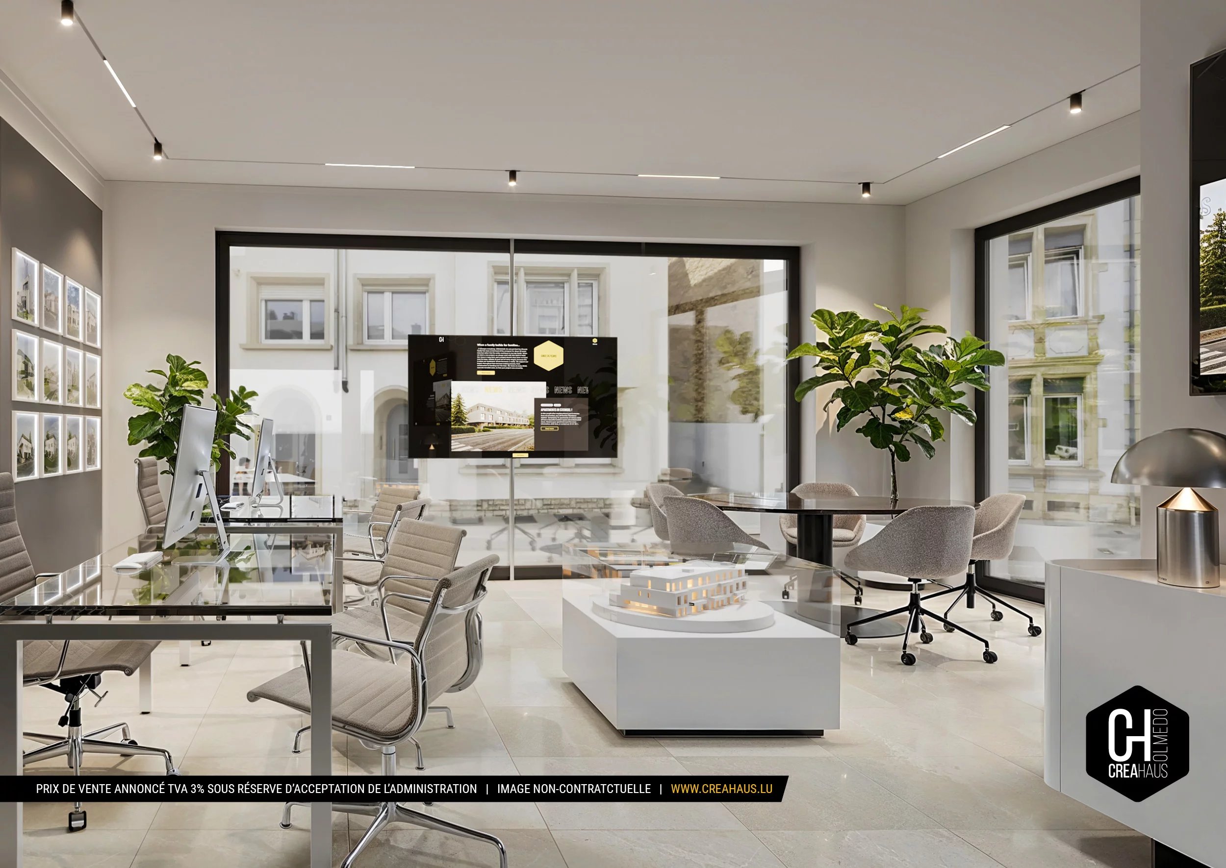 Office / shop for sale on the ground floor of the Pegasus residence