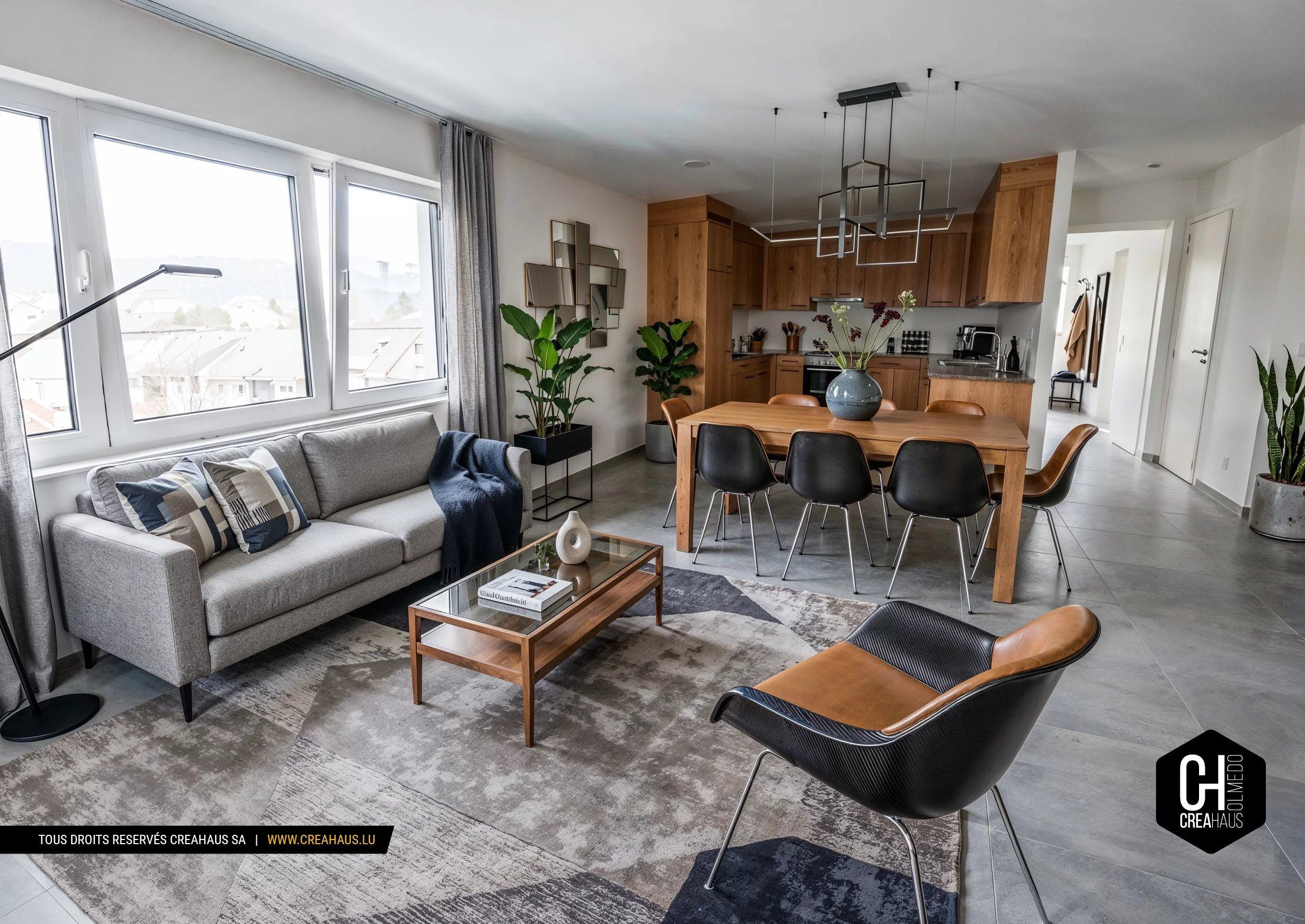 Duplex 2 chambres avec terrasse et ascenseur privatif