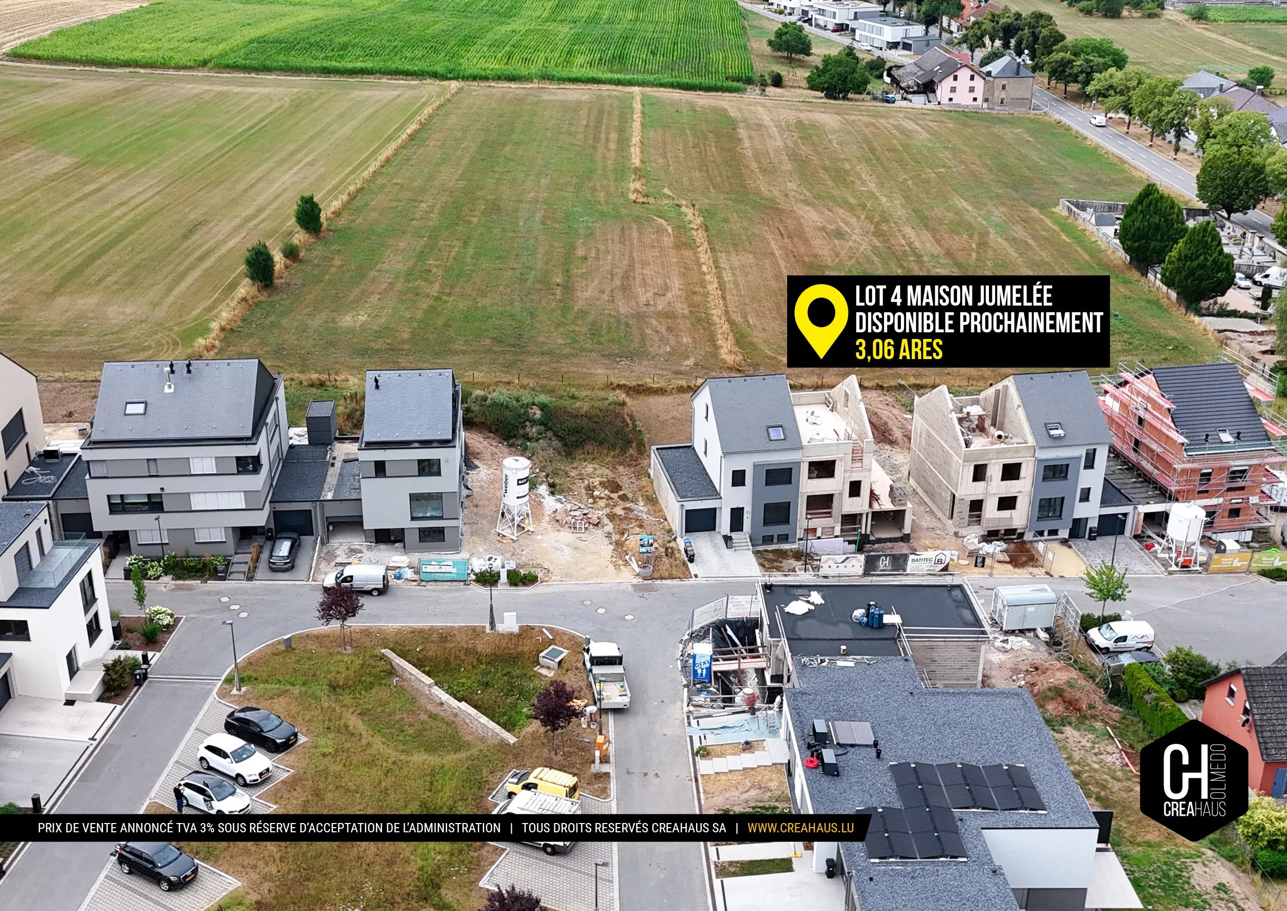Lot 4 Moesdorf - House with 4 bedrooms under construction