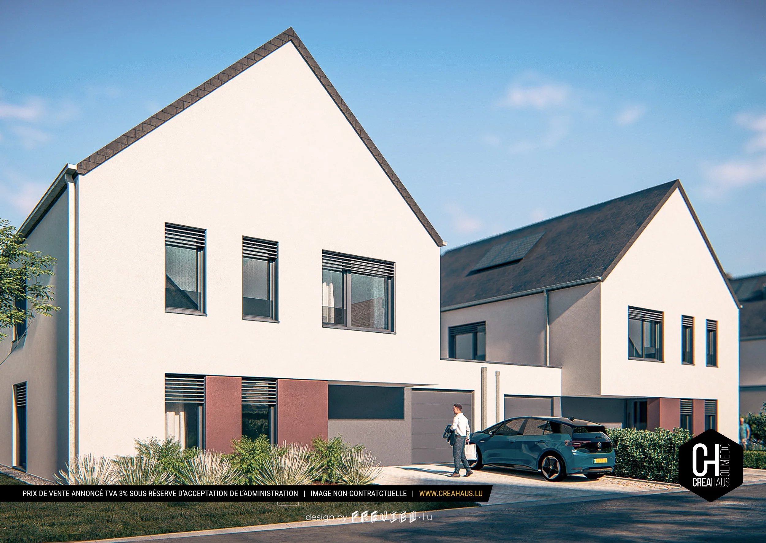 Lot 7 Sprinkange - Semi-detached houses with 4 bedrooms