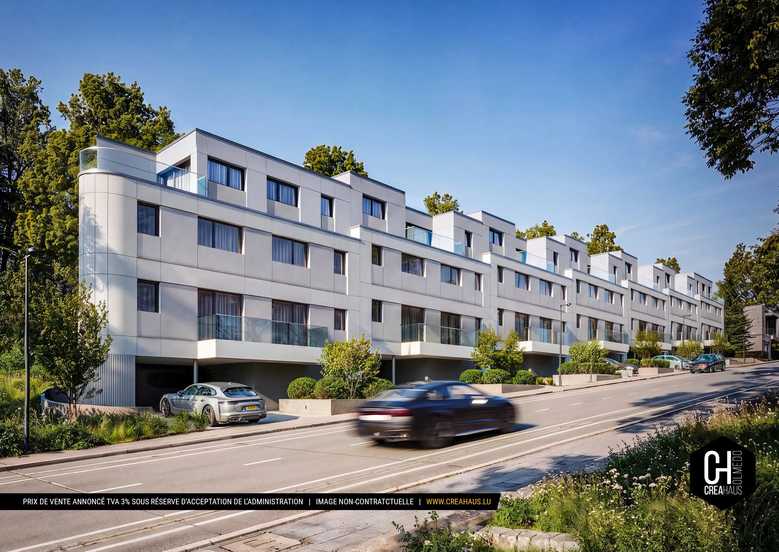 Residence Valeria Block D - 4-bedroom duplex in Kirchberg