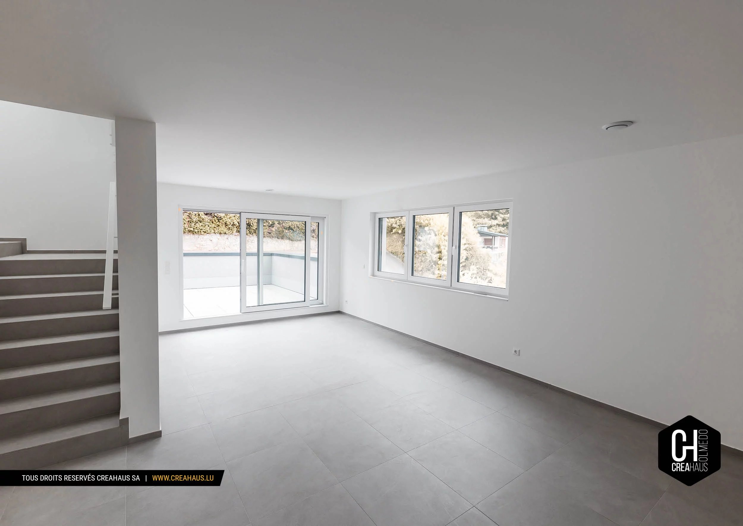 2-bedroom duplex with terrace and private elevator