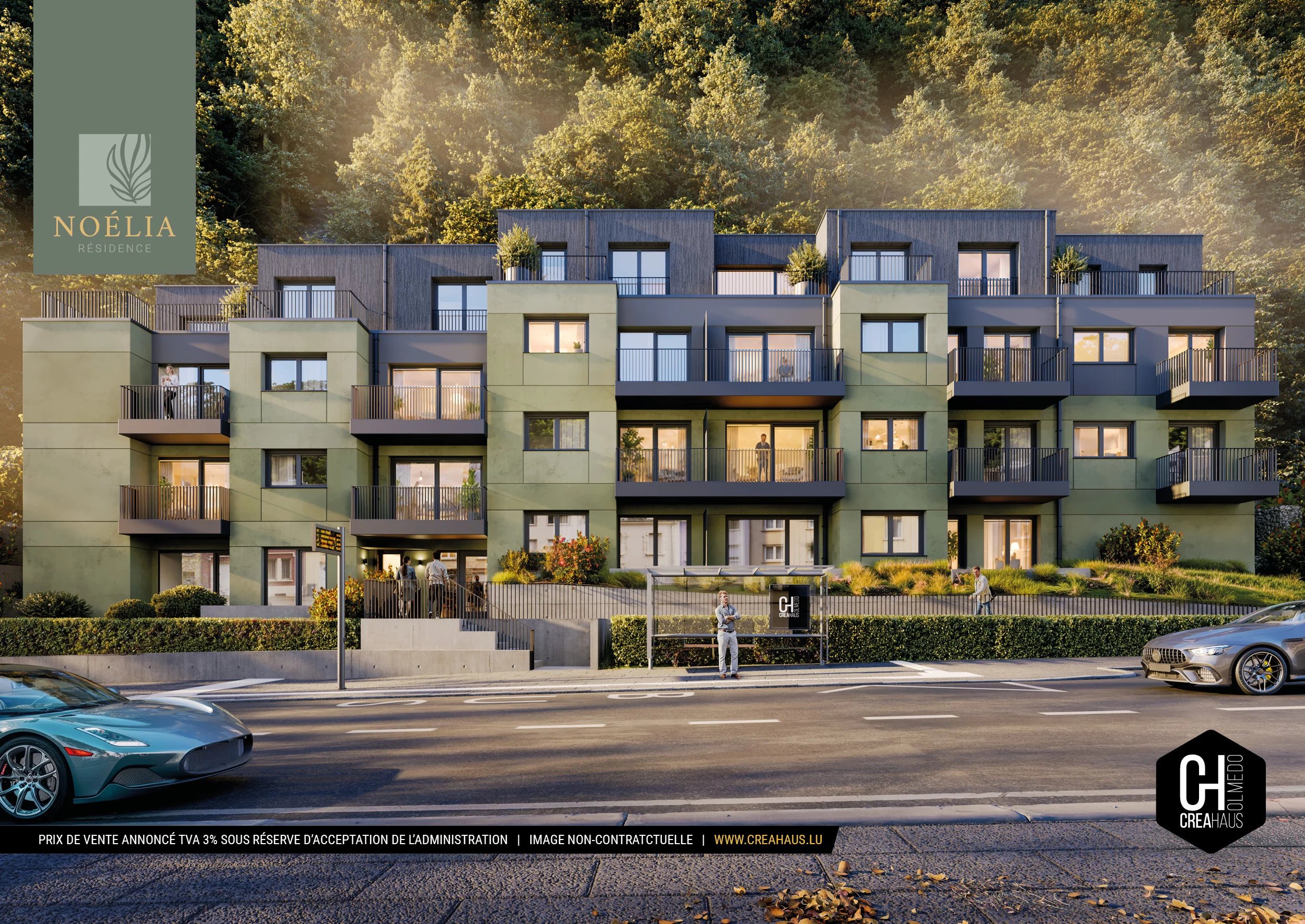 Découvrez la nouvelle résidence NOELIA à Luxembourg-Neudorf